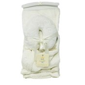 Wholesale - IVORY BABY BLANKET W/PILLOW, UPC: 810798030987